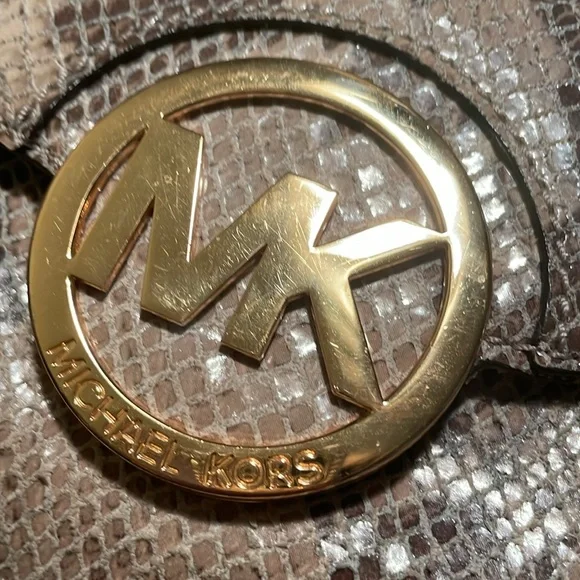 Michael Kors Python Effect Crossbody - Picture 12 of 12